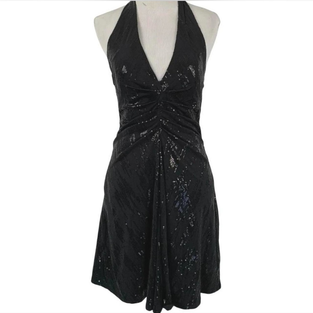 Vintage Frederick of Hollywood Sequin Halter Dress